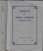 Annali della scuola normale superiore di Pisa serie III Vol. XXIV N. 1