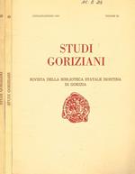 Studi goriziani. Rivista della biblioteca statale isontina di Gorizia. Anno 1979, fasc.1 e 2