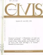 Civis studi e testi. Rivista storica quadrimestrale, quaderno 88-89-90, anno XXX, 2006