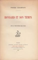 Ronsard et son temps