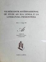 VIII rescontr anternassional de studi an sla lenga e la literatura piemontéisa