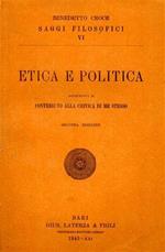 Etica e politica. Aggiuntovi il 