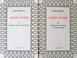 Joseph Butler. Vol. I: Ricerca critica ed etica. Vol. II: Religione naturale e rivelazione