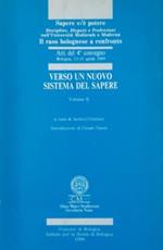 Verso un nuovo sistema del sapere. Volume II