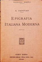 Epigrafia italiana moderna