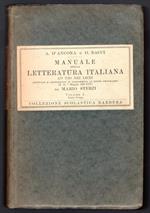 Manuale della letteratura italiana ad uso dei Licei. Volume I parte prima