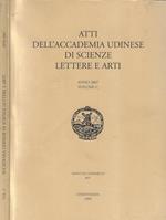 Atti dell'Accademia udinese di scienze lettere e arti anno 2007 Volume C