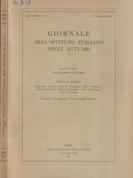 Giornale dell'Istituto Italiano degli attuari N. 1 e 2 anno 1976