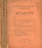 Reale istituto lombardo di scienze e lettere. Rendiconti serie II, vol.LVI, fasc.I/V, VI/XI, XII, XVI/XX,