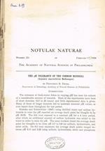 Notulae naturae of the academy of natural sciences of Philadelphia. Number 256, 257, 258, 259, 260, 261, 262, 263, 264, 265, 266, february 17november 29, 1954