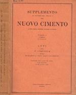 Supplemento al volume XXII, serie X del nuovo cimento. N.1, 1961, 4 trimestre