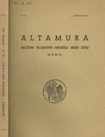 Altamura. Bollettino dell'archivio-biblioteca-museo civico (A.B.M.C.) n.15, gennaio 1973