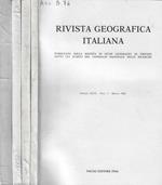 Rivista Geografica Italiana Annata XCIX -1992