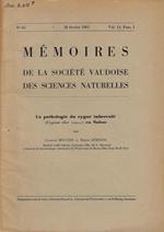 Memoires de la Société Vaudoise des sciences naturelles Vol. 14-fasc. 1