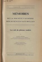 Memoires de la Société Vaudoise des sciences naturelles Vol. 16-fasc. 3