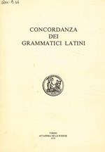 Concordanza dei grammatici latini