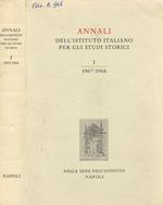 Annali dell'istituto italiano per gli studi storici. I-1967/1968