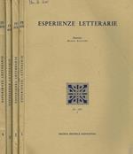 Esperienze letterarie anno IV, 1979