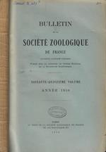 Bulletin de la Société Zoologique de France vol. LXXV Anno 1950