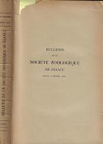 Bulletin de la Société Zoologique de France vol. LXXVII Anno 1952