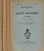 Bulletin de la Société Zoologique de France vol. LXXXIX n. 1-2/3-4-5/6 Anno 1964-1965