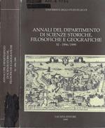 Università degli studi di Lecce annali del dipartimento di scienze storiche filosofiche e geografiche XI 1996/1999