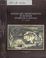 Università degli studi di Lecce annali del dipartimento di scienze storiche filosofiche e geografiche VI 1988-89