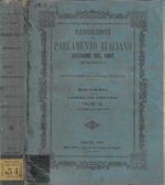Rendiconti del Parlamento italiano sessione del 1867 prima della legislatura X Volume VII