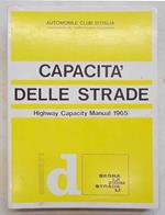 Capacit… delle strade. Highway Capacity Manual 1965