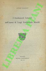 I fondamenti botanici nell'opera di Luigi Ferdinando Marsili