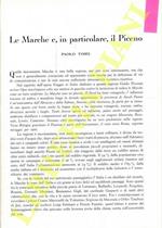 Le Marche e, in particolare, il Piceno