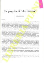 Un progetto di “Direttissima”