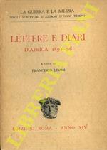 Lettere e diari D'Africa 1895-96