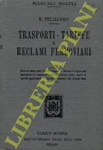 Trasporti - Tariffe e Reclami ferroviari. Elenco delle stazioni del regno - Norme e regole pel contratto di trasporto - Nomenclatura delle merci e tariffe applicabili - Tabelle e moduli dei prezzi fatti