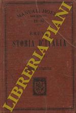 Breve storia d'Italia. Quinta edizione continuata fino al 1915