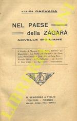 Nel paese della zàgara. Novelle siciliane. Illustrazioni di F. Scarpelli