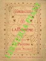 La Bohème (scene da La vie de Bohème di Henry Murger). 4 quadri. Musica di Giacomo Puccini