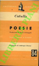 Poesie, trad. di E.Cetrangolo, te. lat. a fronte