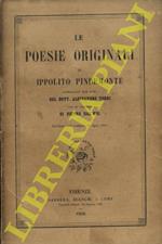 Le poesie originali. Pubblicate per conto del Dottor Alessandro Torri con un discorso di Pietro Dal Rio