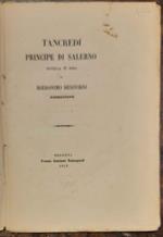 Tancredi principe di Salerno. Novella in rima