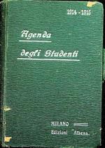 Agenda degli studenti: 1914-1915