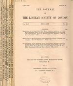 The journal of the linnean society of london. Vol.XLII, 1951-1956
