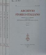 Archivio storico italiano. Fasc.II, III, IV, 2000