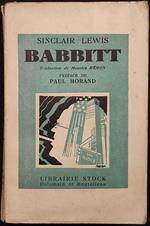 Babbitt - S. Lewis - Librairie Stock - 1930