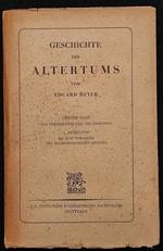 Geschichte des Altertums von Eduard Meyer - Vierter Band - 1939