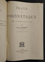 Traité de Phonétique - M. Grammont - Ed. Delagrave - 1946
