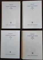 Lexikon Zu Den Reden Des Cicero - H. Merguet - Olms - 1962 - 4 Vol
