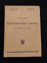 Antologia della Letteratura Latina - Dalle Origini a Cicerone - Lana/Fellin - Giappichelli - 1964