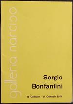 Sergio Bonfantini - Galleria Narciso - 1974 - Opere Arte