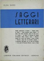 Saggi Letterari